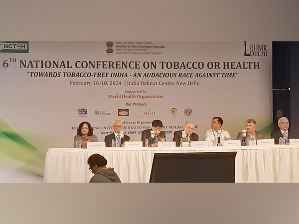 6th National Conference on Tobacco or Health (Image/ANI)