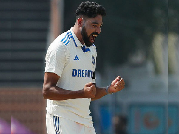 Mohammed Siraj in action. (Photo- BCCI Twitter)