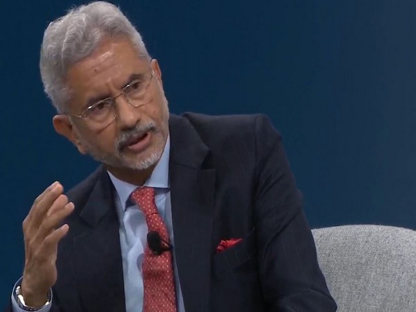 External Affairs Minister S Jaishankar at Munich Security Conference. (Photo: DW News)