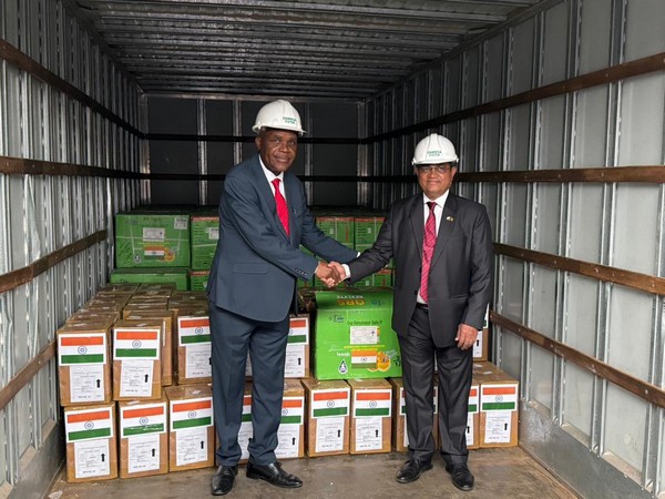 India hands over humanitarian aid to Zambia (Photo/X@DrSJaishankar)
