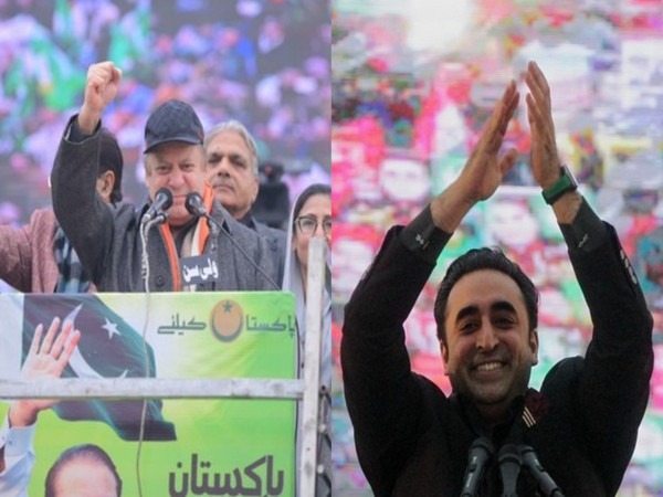 PML-N supremo Nawaz Sharif (left) and PPP leader Bilawal Bhutto (Right) (Photo/X)