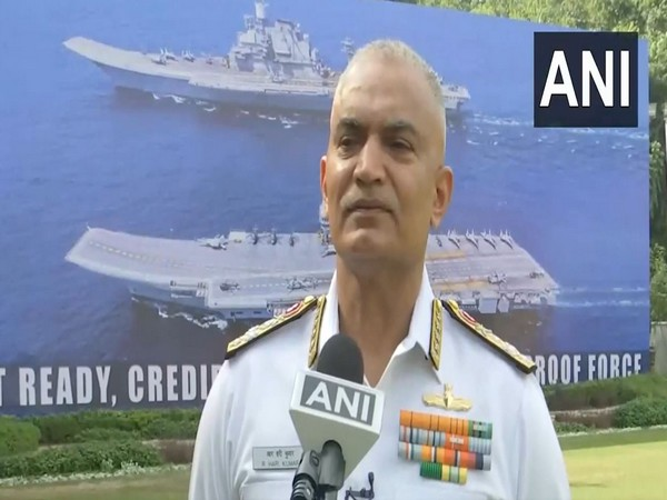Indian Navy chief Admiral R Hari Kumar (Photo/ANI)