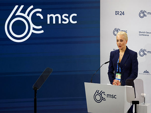 Russian late opposition leader Alexei Navalny's wife Yulia attends the Munich Security Conference (Photo/Reuters)