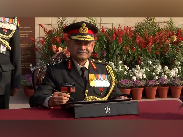 Lieutenant General Upendra Dwivedi. (Photo/ANI)