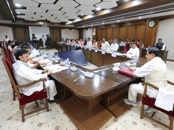 Cabinet meeting chaired by CM Mohan Yadav (Photo/ANI)