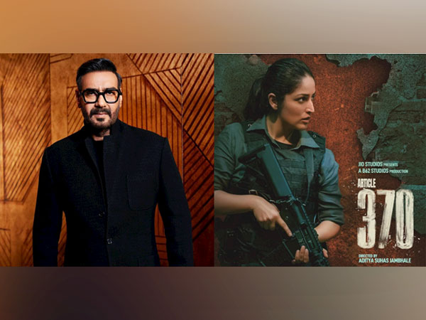 Ajay Devgn, Yami Gautam (Image Source; Instagram)