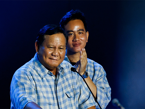 Indonesia newly-elected president, Prabowo Subianto with his running mate Gibran Rakabuming Raka (Photo: Reuters)