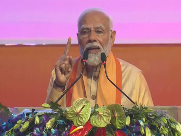 Prime Minister Narendra Modi at Ground Breaking ceremony in Lucknow (Photo/ANI)