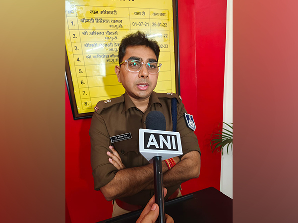 ASP Rishikesh Meena (Photo/ANI)