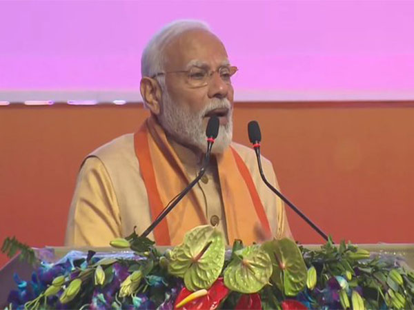 Prime Minister Narendra Modi in Lucknow (Photo/ANI)