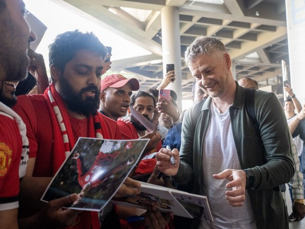 Manchester United legend Ole Gunnar Solskjaer during his India trip (Image: AOP)