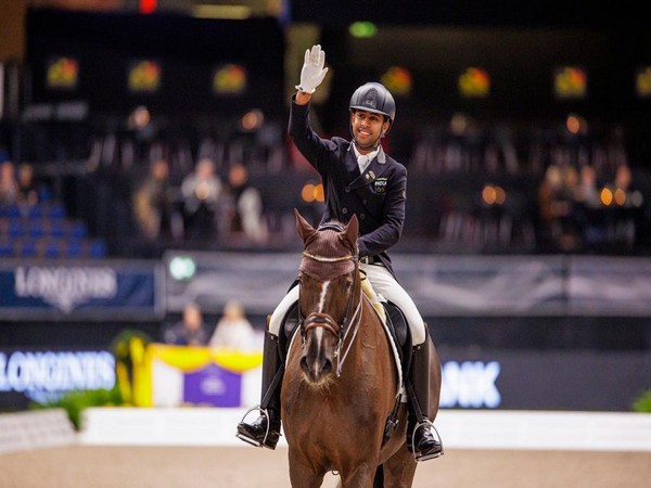 India Equestrian rider Anush Agarwalla (Image: EFI media)
