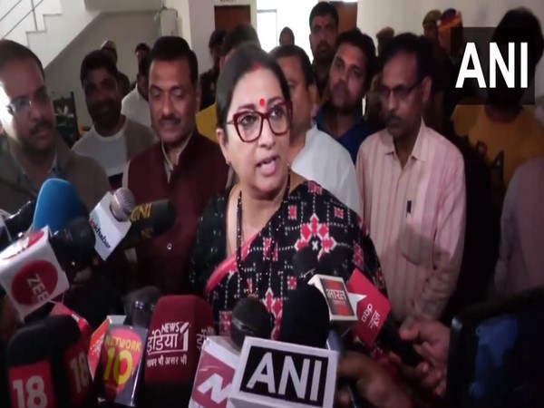 Union Minister Smriti Irani (Image/ANI)