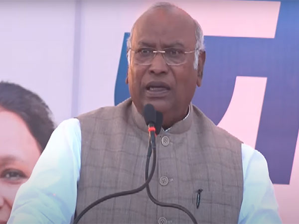 Congress National President Mallikarjun Kharge (Photo credit: INC TV)