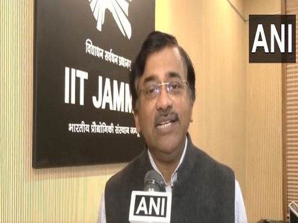IIT Jammu Director Dr Manoj Singh Gaur (Photo/ANI)