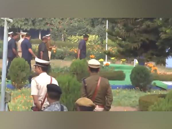 West Bengal: Governor CV Anand Bose reaches Islampur to speak with families of children killed in Chopra. (Photo/ANI)