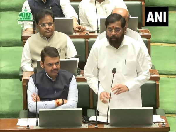 Maratha Reservation Bill tabled by CM Eknath Shinde in Maharashtra Legislative Assembly (Image: ANI)