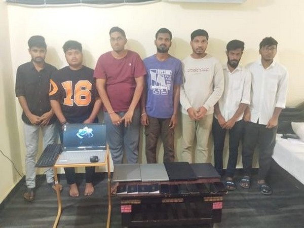 Telangana police arrest seven for impersonation in online test (Photo/ANI)