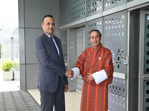 Foreign Minister of Bhutan Lyonpo D N Dhungyel arrives in New Delhi for Raisina Dialogue (Photo/X@MEAIndia) 