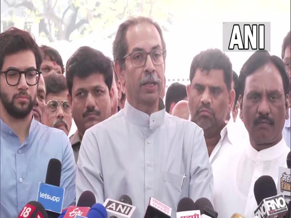 Shiv Sena (UBT) chief Uddhav Thackeray (Photo/ANI)