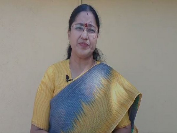 TDP spokesperson Jyothsna Tirunagari. (Photo/ANI)