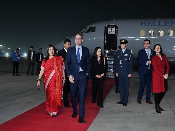 Greece PM Kyriakos Mitsotakis arives in India (Photo/ X@MEAIndia)