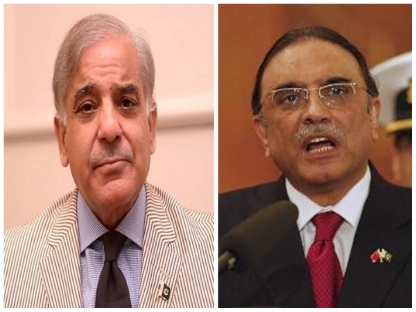 Former Pakistan PM Shehbaz Sharif and former President Asif Ali Zardari (File Image)