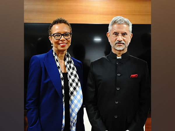 External Affairs Minister S Jaishankar with L.69 Co-Chair Inga Rhonda King (Photo/ X@DrSJaishankar)