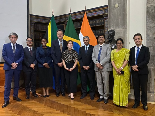 P Kumaran, OSD (ER and DPA) led Indian delegation at 3rd IBSA Sherpas and Sous-Sherpas Meeting (Image Credit: X/@MEAIndia)