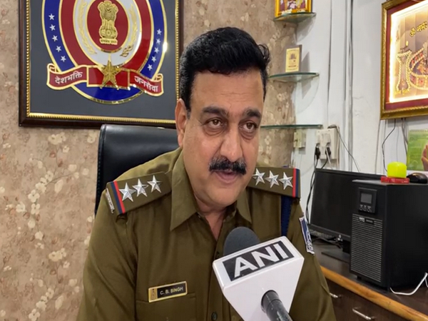 Vijay Nagar police station in charge Chandra Bhal Singh. (Photo/ANI)