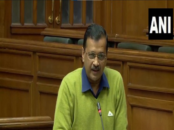 Arvind Kejriwal addresses Delhi Assembly session (Photo/ANI)
