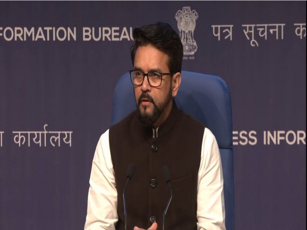 Information and Broadcasting Minister Anurag Thakur (Photo/ANI)