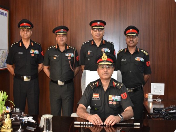Brigadier Aman Anand takes over command of Chhattisgarh and Odisha Sub Area (Photo/ANI)