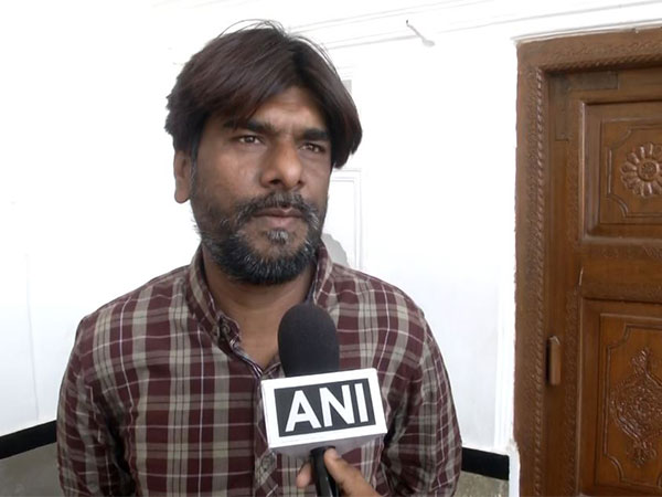 Imran, the brother of Mohammad Sufiyan, who is trapped in Russia (Photo/ANI)