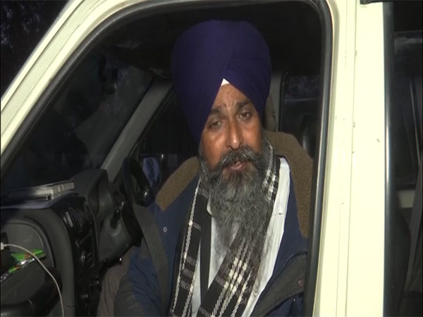 General Secretary of Punjab Kisan Mazdoor Sangharsh Committee, Sarwan Singh Pandher. (Photo/ANI)