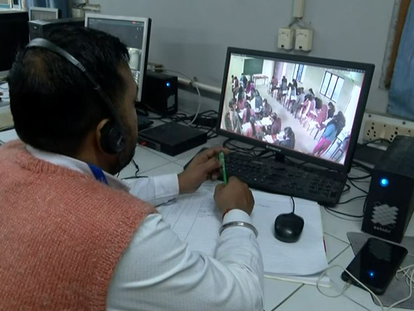 Uttar Pradesh Board Examination (Photo/ANI)