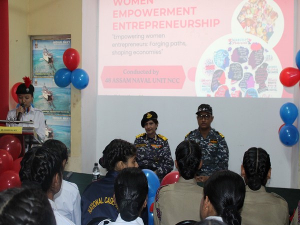 The 48 Assam Naval Unit NCC hosts women's empowerment initiative (Photo/ANI)