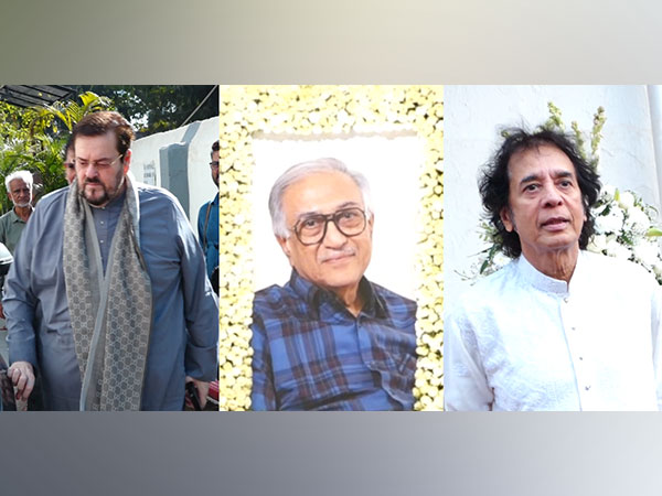 Nitin Mukesh, Ameen Sayani, Zakir Hussain (Image Source: ANI)