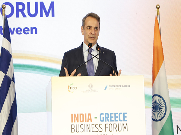 Greece Prime Minister Kyriakos Mitsotakis in Mumbai (Image: X/FICCI)