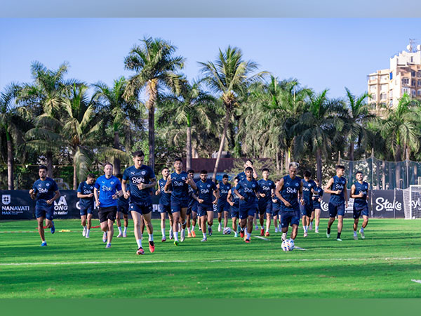 Mumbai City FC players during training session (Image: Mumbai City FC)