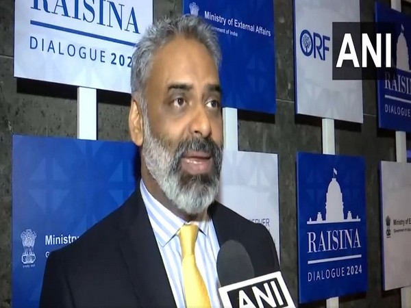 Mauritius Foreign Minister Maneesh Gobin. (Photo: ANI)