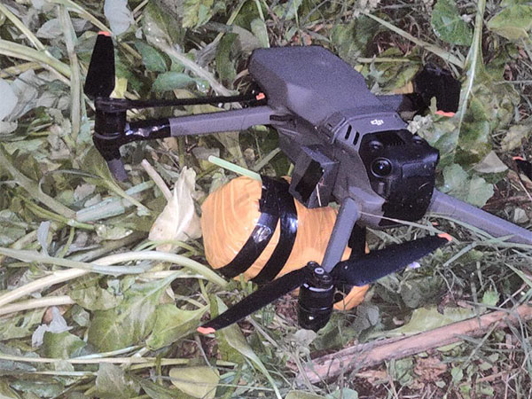 BSF recovers China-made drone in Punjab's Ferozepur (Photo/X@BSF_Punjab)