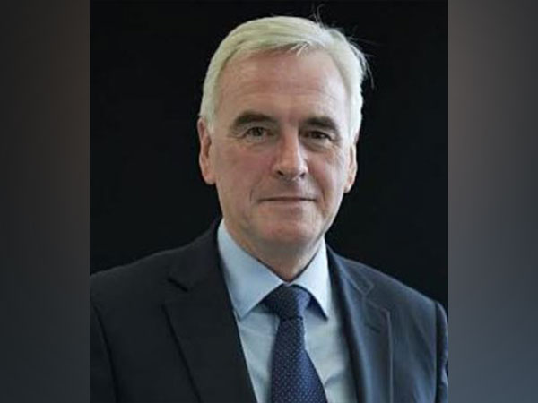UK parliamentarian and Labor Member of Parliament (MP) for Hayes and Harlington, John McDonnell. (Photo: ANI)