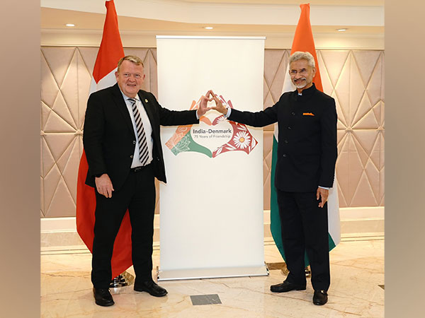 Denmark Foreign Minister, Lars Løkke Rasmussen and External Affairs Minister S Jaishankar. (Photo: X//@DrSJaishankar)