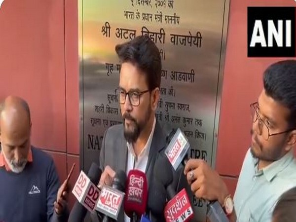 Union Minister Anurag Thakur. (Photo/ANI)