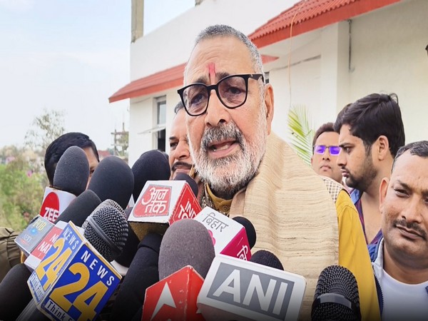 Union minister Giriraj Singh (Photo/ANI)