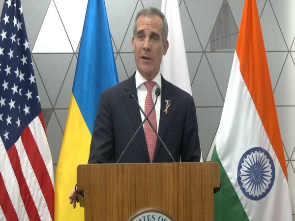 US Ambassador to India Eric Garcetti (Photo/ANI)