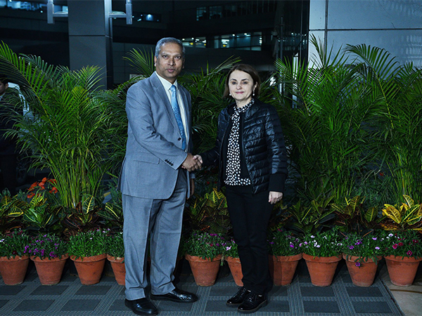 Romania FM, Luminita Odobescu arrives in India (Photo/X @MEAIndia)