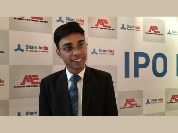 Nishant Garg, MD, Maiden Forgings Limited