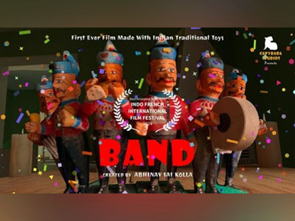 Woxsen University Design student Abhinav Sai Kolla’s film ‘BAND’ wins Best Animated Short Film Award, at the Indo-French International Film Festival